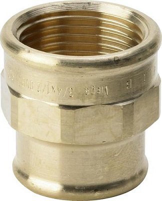 Редукционная муфта Viega бронза Rp-резьба 3240 1 1/2x 3/4 271879 Редукционная муфта Viega бронза Rp-резьба 3240 1 1/2x 3/4 271879