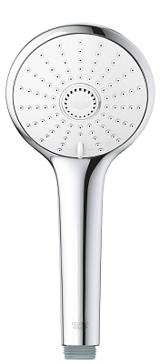 Ручной душ Grohe 27221001 Euphoria Massage 110 III, хром (белая душевая поверхность)