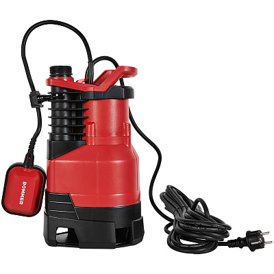 Дренажный насос Rommer PROFI, кабель 10м, 900 Вт, для грязной воды