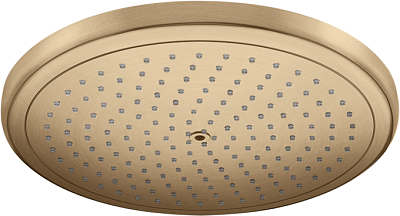 Верхний душ Hansgrohe Croma 280 1 режим 26220140, шлифованная бронза