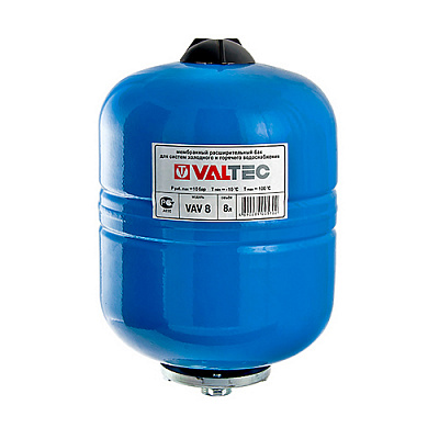 Расширительный бак VALTEC VT.AV.B 24л, для системы горячего водоснабжения Расширительный бак VALTEC VT.AV.B 24л, для системы горячего водоснабжения