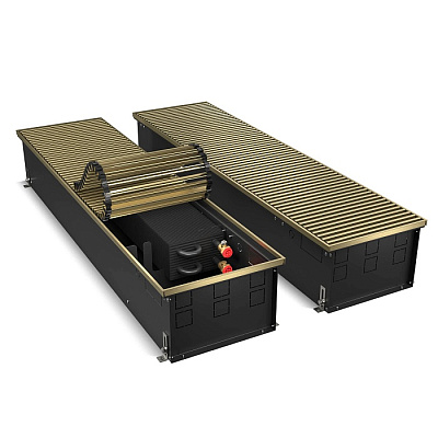 Внутрипольный конвектор с естественной конвекцией Royal Thermo 190/300/1400-RG-U-LB