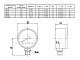 Манометр Watts F+R250 100/6, радиальный
