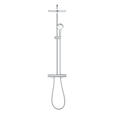Душевая система Grohe Tempesta Cosmopolitan System 250 с термостатом, хром (26670000)
