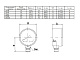 Манометр Watts F+R201 63/4, 1/4, радиальный с указательной стрелкой