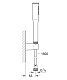 Душевой гарнитур Grohe Euphoria Cosmopolitan Stick 27369000