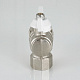 Кран шаровой VALTEC Base с полусгоном 3/4 ВН, белый
