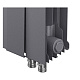 Биметаллический секционный радиатор отопления Royal Thermo PianoForte Silver Satin 200 / 18 секций нижнее правое подключение