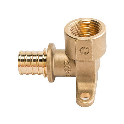 Угольник настенный Stout с креплением 20xRp 3/4, SFA-0009-002034