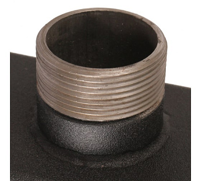 Стальной распределительный коллектор Rommer 3(4) отопительных контура 1 1/2 x 1 1/2