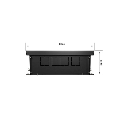 Внутрипольный конвектор с естественной конвекцией Royal Thermo 110/300/2000-DG-U-DB