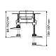 Комплект опор TECE TECEdrainline, 4 x 139 -187 мм