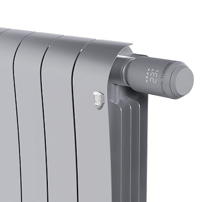 Термостат электронный Royal Thermo SMART HEAT 2.0, 5-30, М30х1,5 серебро (RATESH23015SS)