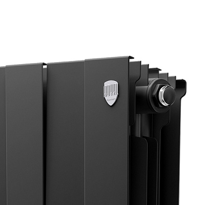 Биметаллический секционный радиатор отопления Royal Thermo PianoForte Noir Sable 200 / 1 секция