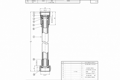 Душевой шланг Bravat P7231N-RUS