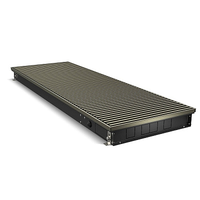 Внутрипольный конвектор с естественной конвекцией Royal Thermo 75/400/2000-DG-U-DB