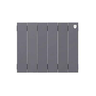 Биметаллический секционный радиатор отопления Royal Thermo PianoForte Silver Satin 300 / 1 секция