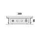 Внутрипольный конвектор с естественной конвекцией Vitron ВК.90.300.2000.4ТГ