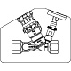 Термостатический регулирующий вентиль Oventrop Aquastrom VT, DN 15 Rp 1/2 x Rp 1/2, ВР