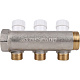 Коллектор Stout с регулировочными вентилями 1x1/2 с 3 отводами, SMB 6851 011203