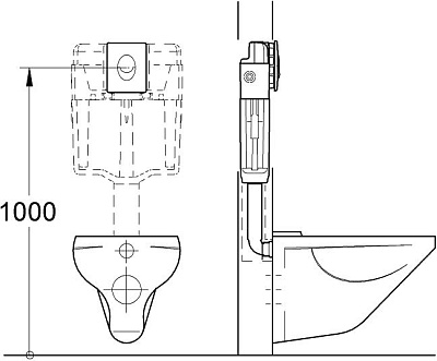Кнопка смыва Grohe Skate Air 38505000 хром