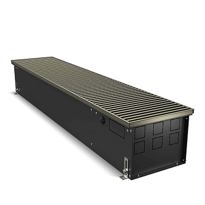 Внутрипольный конвектор с естественной конвекцией Royal Thermo 190/250/2800-RG-U-DB