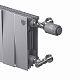 Набор термостатический Royal Thermo Design Pro для радиатора осевой, М30х1,5, хромированный под трубку 15 мм