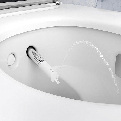 Унитаз-биде подвесной Geberit AquaClean Mera Comfort, белый (146.210.11.1)