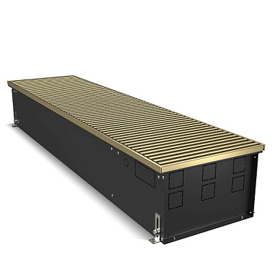 Внутрипольный конвектор с естественной конвекцией Royal Thermo 190/300/1400-RG-U-LB
