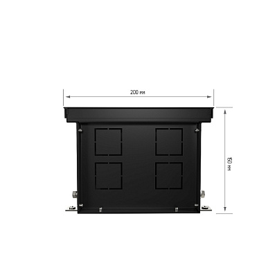 Внутрипольный конвектор с естественной конвекцией Royal Thermo 150/200/2000-DG-U-LB