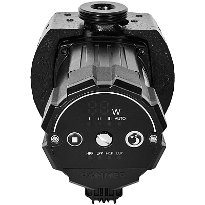 Циркуляционный насос Rommer частотный PROFI EVO 25/60-180 с гайками и теплоизоляцией