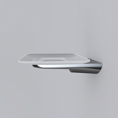 Мыльница AM.PM Inspire 2.0 стеклянная с держателем A50A34200