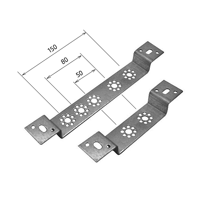 Плитка монтажная KAN-therm Push c выступом (L = 50 мм)
