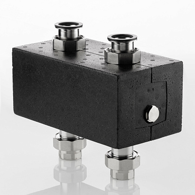 Гидравлический разделитель VALTEC Varimix INOX горизонтальный DN25 (VT.VAR00.SS.H06)