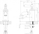 Смеситель для раковины Bravat Art F175109G