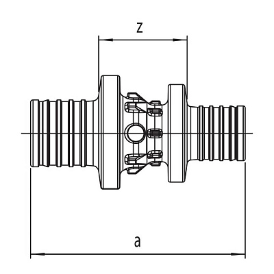Муфта Rehau соединительная переходная 32-25 PX
