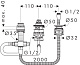 Скрытая часть смесителя Hansgrohe 13439180