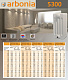 Стальной трубчатый радиатор отопления Arbonia 5300 / 1 секция