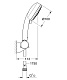 Душевой гарнитур Grohe Tempesta Cosmopolitan 27584002