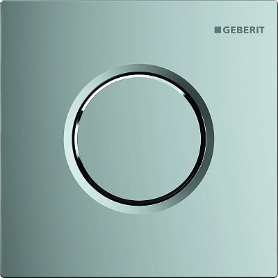 Система смыва писсуара Geberit Sigma01 HyTroniс хром глянец