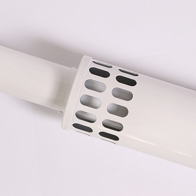 Коаксиальная труба Baxi с наконечником диам. 60/100 мм, общая длина 1100 мм, выступ дымовой трубы 350 мм - антиоблединительное исполнение(арт. KHG71413611)
