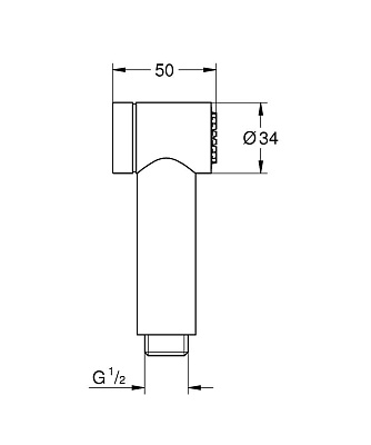 Гигиенический душ Grohe Sena Trigger Spray 35 26328000