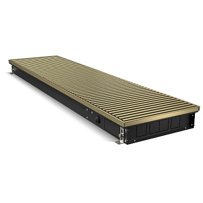 Внутрипольный конвектор с естественной конвекцией Royal Thermo 75/300/2000-DG-U-LB