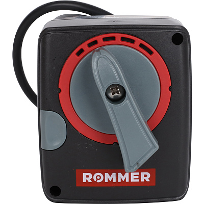 Сервопривод Rommer 24V c регулировкой по сигналу 60s, 120s