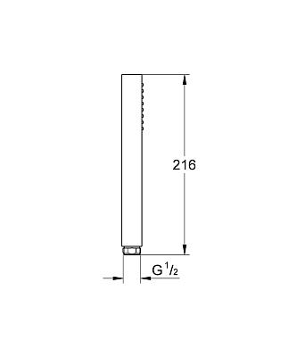 Душевая лейка Grohe Euphoria Cube Stick 27699000