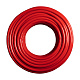 Труба из сшитого полиэтилена (PE-Xa) Usystems Radi Pipe PN10 16x2,2 в теплоизоляции 6 мм красной, бухта 100 м