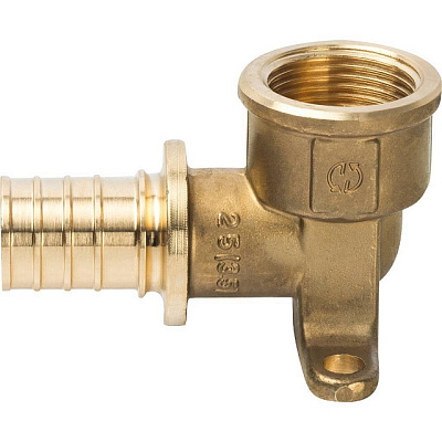 Угольник настенный Stout с креплением 25xRp 3/4, SFA-0009-002534