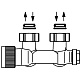 Узел нижнего подключения Oventrop Multiblock TU G 3/4 НР