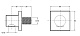 Подключение душевого шланга Jacob Delafon MODULO E8467