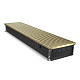 Внутрипольный конвектор с естественной конвекцией Royal Thermo 110/250/2000-DG-U-LB
